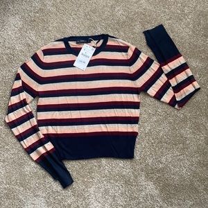 Striped Zara Lightweight Crew
